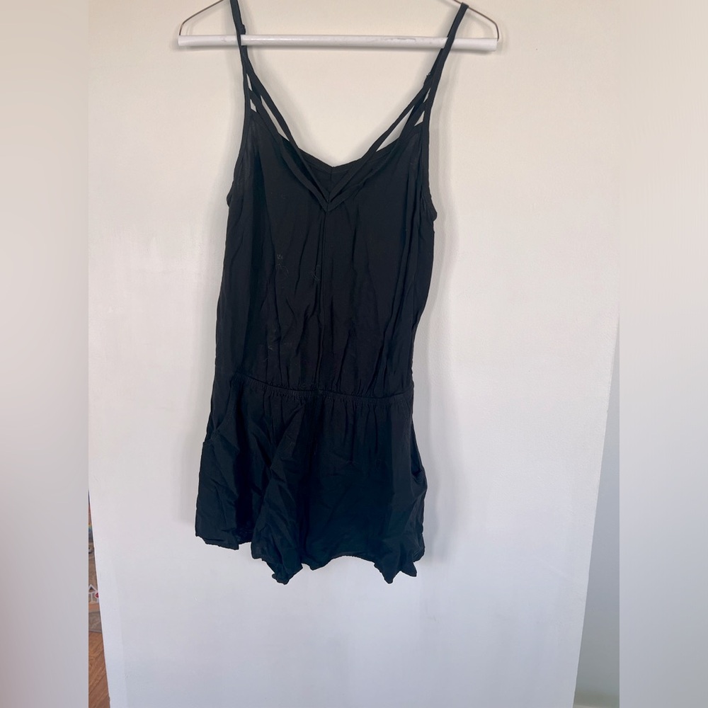 Express Black Romper